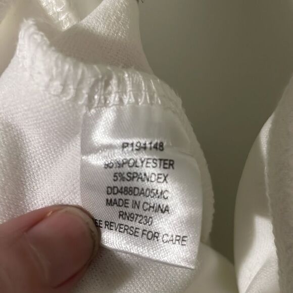 DON’T you Dare Little White Dress size Medium - Picture 6 of 7